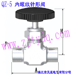 QZ-5 ���ݼy����yQZ-5 Femals Serew Needle Valve